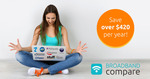 Unlimited Fibre Broadband - 3 Months Free on 12 Month $84.95 Plans