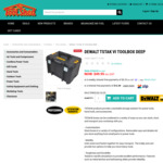 DeWalt TSTAK VI Toolbox, $49.95 (Pick up or $10 Shipped) @ The ToolShed (+ Possible pricematch via Mitre10)