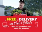 Free Delivery and Click & Collect When You Spend $50 or More Online @ New World