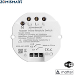 Zemismart Matter over WiFi Smart Light Switch US$14.7 (~NZ$23.6 Delivered) @ Zemismart