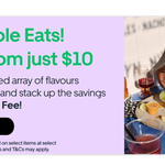 Meals Discounted to $10 + $0 Delivery (Select Items at Select Merchants) @ Uber Eats