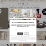 $20 off $100 Minimum Spend (Instock Items Only, Excludes Marketplace Items, Gift Cards & Shipping) @ Onceit