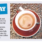 Win 7 Coffees (1 a Day) at CQ Cafe from The Dominion Post [Wellington]