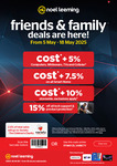 Friends & Family: Cost +5%, Cost +7.5% or Cost +10% on Selected Brands (Exclusions Apply) @ Noel Leeming