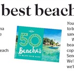 Win 1 of 5 Copies of 50 Beaches to Blow Your Mind from The NZ Herald