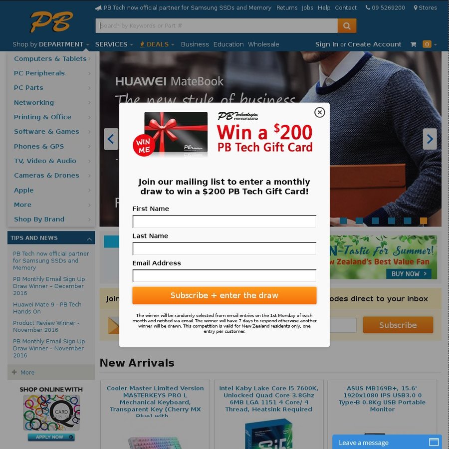 Free Shipping at PB Tech - ChoiceCheapies