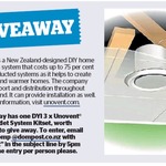 Win a DY13 X Unovent V-Line Outlet System Kitset (Worth $1351) from The Dominion Post