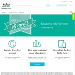 Free $5 Credit for Kobo eBooks (New Customers Only)