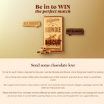 Win a Chocolate Parcel for a Friend or Organisation @ Whittakers
