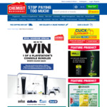 Purchase any Braun, Gillette, Head & Shoulders or Oral-B products to be in to Win 1 of 6 PS5 Consoles @ Chemist Warehouse