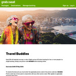 25% off Selected One Way/Return Air NZ Domestic Flights from AKL, CHCH, WLG When Booking for 2+ People (1/06-30/09) @ GrabaSeat