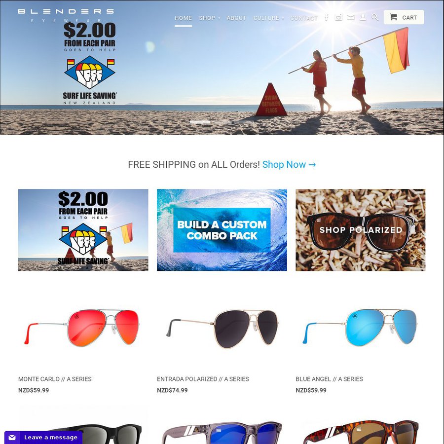 Blenders Eyewear NZ Boxing Day Sale 40 off Code BOXINGDAY
