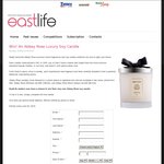 Win an Abbey Rose Soy Candle from Eastlife