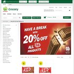 20% off All KitKat Products @ Countdown