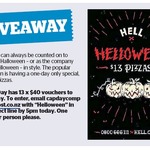 Win 1 of 13 $40 Hell Pizza Vouchers from The Dominion Post