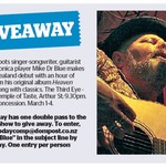 Win a Double Pass to Mike Dr Blue from The Dominion Post (Wellington)