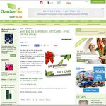 Win 1 in 5 $50 Go Gardening Gift Cards from Garden NZ