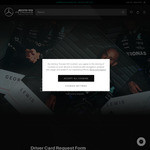 Free 2024 Formula 1 Mercedes Autographed Driver Cards @ Mercedes-Benz F1 Store