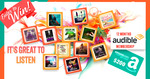 Win a 12 Months Audible Membership + a $200 Amazon Gift Card from Book Throne
