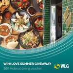 Win a $60 Hideout Dining Voucher from Wellington Airport