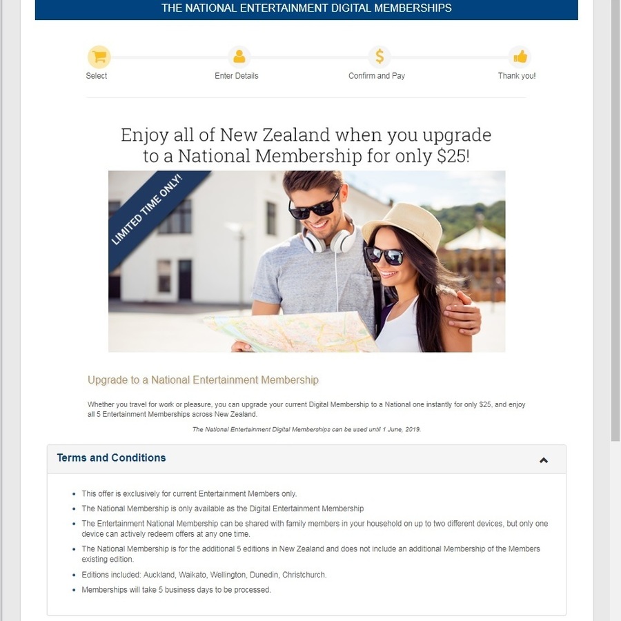 Get All Five NZ Entertainment Books for 25 (for Current Entertainment Members Only