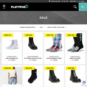 platypus shoes coupons