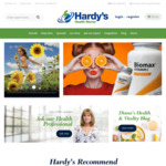 10% off Hardy's Online Web store on Orders over $25 + Free Shipping!