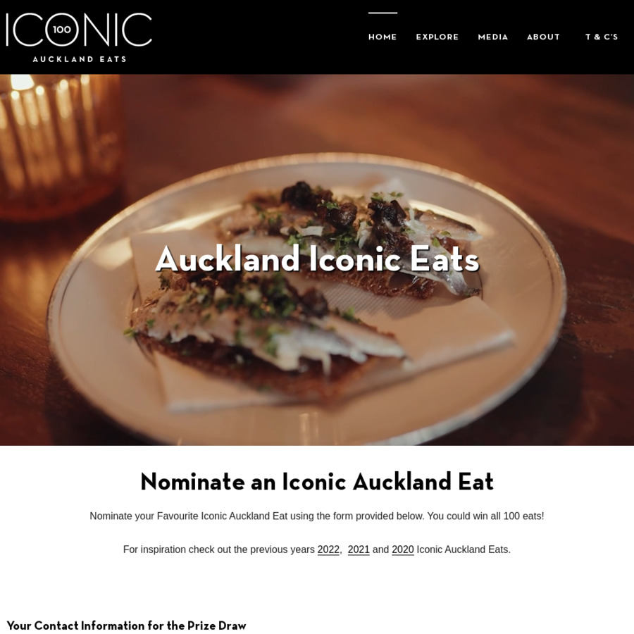 Nominate an Iconic Auckland Eat to be in to Win 100 Vouchers to Enjoy