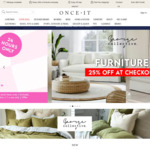 $1 Shipping (Excludes Bulky & Rural, Excludes Marketplace Items) @ Onceit