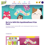 Win a Squishmallows Prize Pack @ Planet Fun