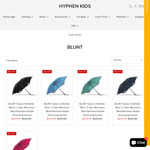 Blunt Classic (120cm) Umbrella (Black, Blue, Mint, Navy, Pink) $96 + $5.99 Shipping ($0 with $100 Spend) @ Hyphen Kids
