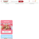 [AKL] Free Original Glazed Doughnut; Free 4-Pack of Original Glazed Doughnuts (in Store Only, Limit 1 Per Person) @ Krispy Kreme