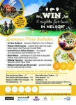 Go to The Food Show (Wellington 20-22 May, Auckland 28-31 July), and Win 4 Nights in Nelson