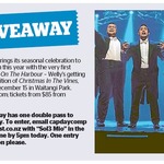 Win a Double Pass to Sol3 Mio Christmas in The Vines, Dec 15, from The Dominion Post (Wellington)