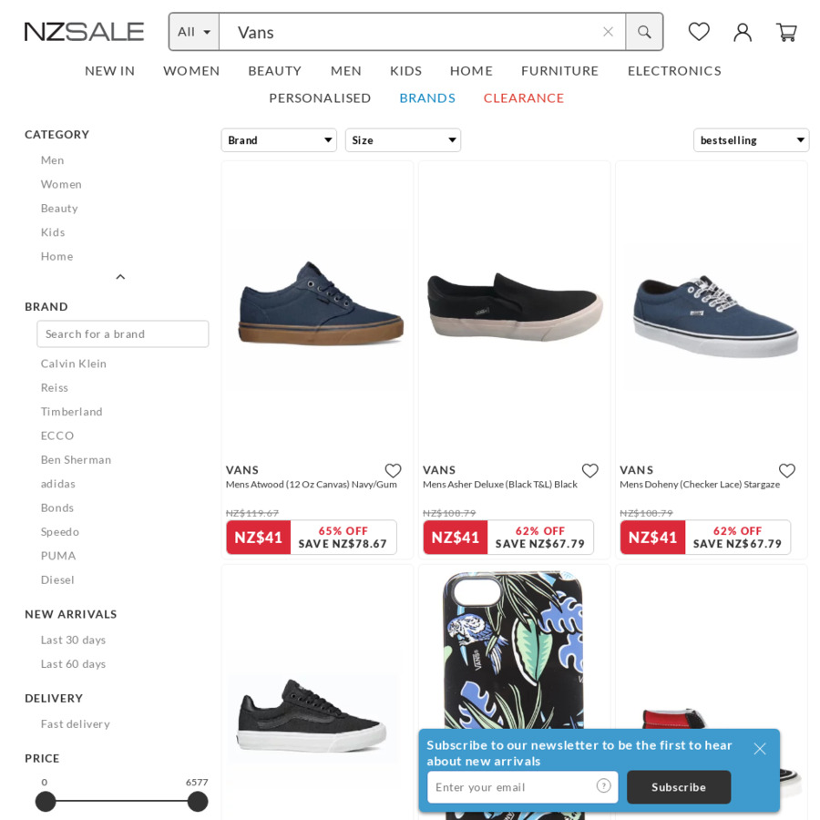 Vans Shoes $41 + Shipping @ Nzsale - ChoiceCheapies