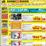 JB Hi-Fi Cost + GST TV Sale: Panasonic 50" FHD LED TV $1298
