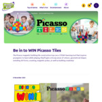 Win Picasso Tiles @ Planet Fun