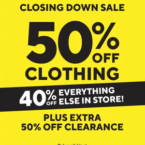 50% off Clothing, 40% off Storewide, Extra 50% off Clearance @ Torpedo7 ...