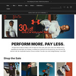 30% off Sitewide + $14.99 Shipping ($0 with $150 Spend) @ Under Armour (Sylvia Park & Online)