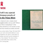 Win 1 of 5 Inga Simpson Proofs of Where The Trees Were from Hachette