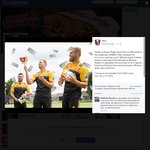 Win 1 of 8 Double Passes to Hurricanes Vs. Lions from KFC (Wellington)
