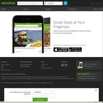15% off Sitewide at Groupon (App Only)