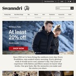 20% off Full Price Swandri igear