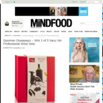 Win 1 of 3 Vacu Vin Professional Wine Sets from Mindfood