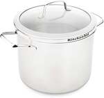 KitchenAid Stainless Steel Stockpot with Glass Lid 24cm/8L $89.99 Shipped @ Briscoes