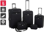 Orbis 5 Piece Ultimate Luggage Set (Black) $79 (RRP $229) + Shipping ($0 with Primate) @ Mighty Ape