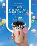 Regular Pearl Milk Tea $4.90 (Upsize to Large for $1) @ Gong Cha
