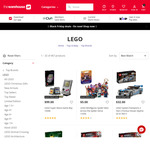 20% off LEGO Sets (Excludes Clearance) @ The Warehouse