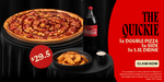 1x Double Pizza + Side +1.5L Drink $29.50, 1x Double Pizza + 2 Sides + 1.5L Drink $35.50 & More @ Hell Pizza
