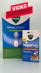 Win a Vicks Vapopads 12pk + a Vicks Sinus Inhaler from Bargain Chemist